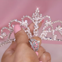 Load image into Gallery viewer, Queen Silver Crown Ring