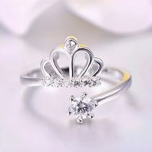 Load image into Gallery viewer, Imperial Crown Silver Ring