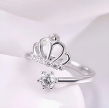 Load image into Gallery viewer, Imperial Crown Silver Ring