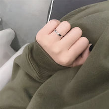 Load image into Gallery viewer, Heart Matching Silver Couple Rings