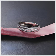 Load image into Gallery viewer, Infinity Silver Couple Ring