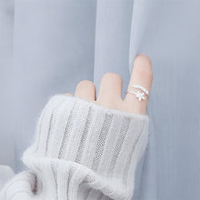 Load image into Gallery viewer, Temperament Personality Flower Silver Ring
