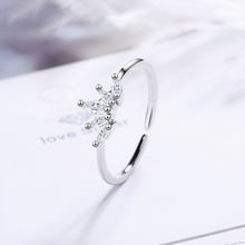 Load image into Gallery viewer, Exotic Princess Crown Silver Ring
