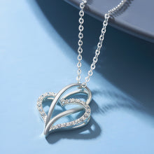Load image into Gallery viewer, Infinite Love Knot Silver Pendant
