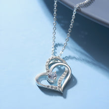Load image into Gallery viewer, Designer Heart Silver Pendant