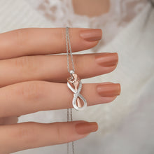 Load image into Gallery viewer, Infinity Hug Silver Pendant I HAD YOU & YOU HAD ME