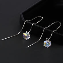 Load image into Gallery viewer, Crystal Diamond Earrings