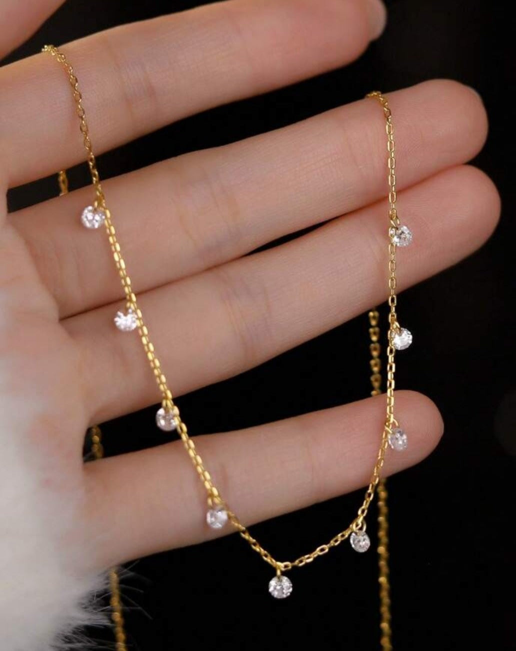 Original Crystal Swarovski Luxurious Diamond Necklace