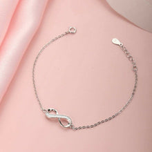 Load image into Gallery viewer, To Infinity and Beyond Silver Bracelet