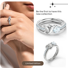Load image into Gallery viewer, Heart Silver Ring
