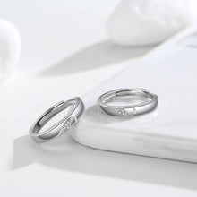 Load image into Gallery viewer, Angel Wings Matching  Couple Rings