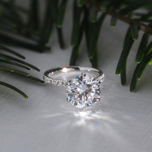 Load image into Gallery viewer, Luxury Charm Diamond Silver Ring