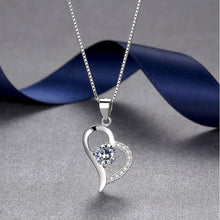 Load image into Gallery viewer, Heart Shape Silver Pendant