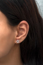 Load image into Gallery viewer, Star Stylish Silver Earrings