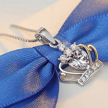 Load image into Gallery viewer, Imperial Crown Silver Pendant Set