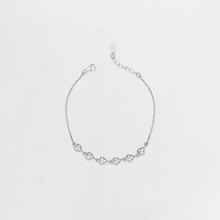Load image into Gallery viewer, Zircon Heart String Bracelet