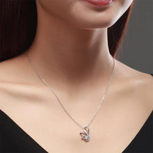 Load image into Gallery viewer, Swan Silver Pendant Set