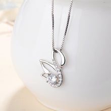 Load image into Gallery viewer, Elegant Swan Pendant Set