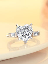 Load image into Gallery viewer, HARMONIOUS HEART SILVER RING