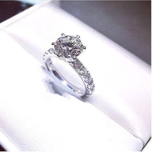 Load image into Gallery viewer, IMPERIAL DIAMOND SILVER RING