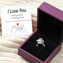 Load image into Gallery viewer, Dainty Floral Silver Ring