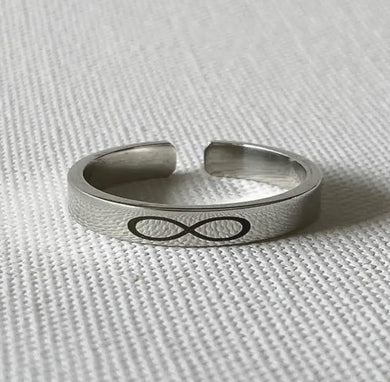 Infinity Silver Men's Ring