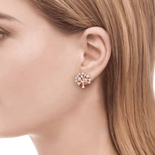 Load image into Gallery viewer, Rose Gold Tree Earrings