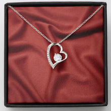 Load image into Gallery viewer, Cross My Heart Amercian Diamonds Pendant Set