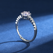 Load image into Gallery viewer, Beehive Lady Ring Girl Silver Ring