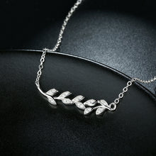 Load image into Gallery viewer, Olive Branch Leaf Pendant