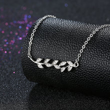 Load image into Gallery viewer, Olive Branch Leaf Pendant