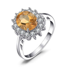 Load image into Gallery viewer, Finest Yellow Magnifique Silver Ring