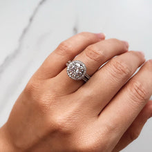 Load image into Gallery viewer, ELENA  Silver Ring Set
