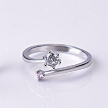 Load image into Gallery viewer, Pink Sapphire Diamond Open Ring