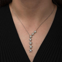 Load image into Gallery viewer, Milky Way Star Silver Necklace