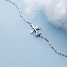 Load image into Gallery viewer, Travel Silver Bracelet