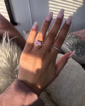 Load image into Gallery viewer, Embassy Heart Silver Ring Set