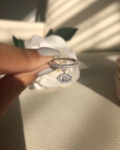 Load image into Gallery viewer, The Stunning Dainty Eye Silver Ring