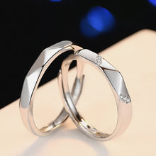 Load image into Gallery viewer, Classic Stylish Attractive Silver Couple Ring
