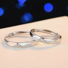 Load image into Gallery viewer, Classic Stylish Attractive Silver Couple Ring
