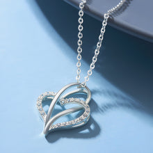 Load image into Gallery viewer, Infinite Love Knot Silver Pendant
