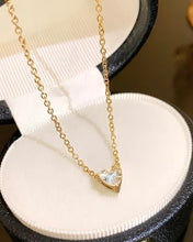 Load image into Gallery viewer, Crystal Swarovski Luxurious Heart Silver Necklace
