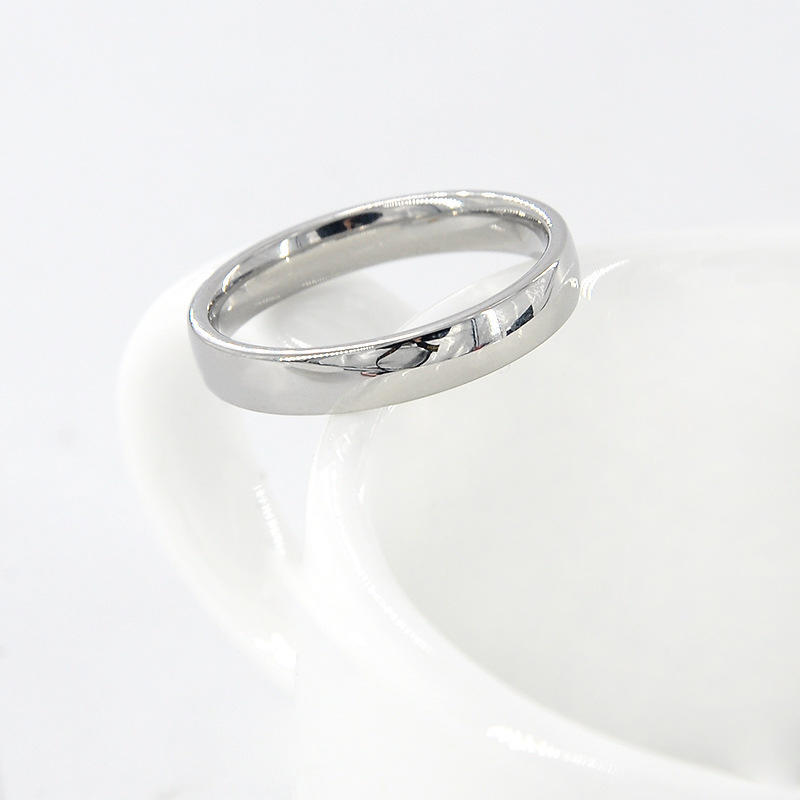 Stylish Plain Silver Ring