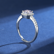 Load image into Gallery viewer, Luxury Micro Inlaid Square Diamond Silver Ring
