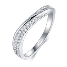 Load image into Gallery viewer, Elegance Modian Classique Silver Ring
