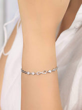 Load image into Gallery viewer, Crystal Infinity Charm Bracelet
