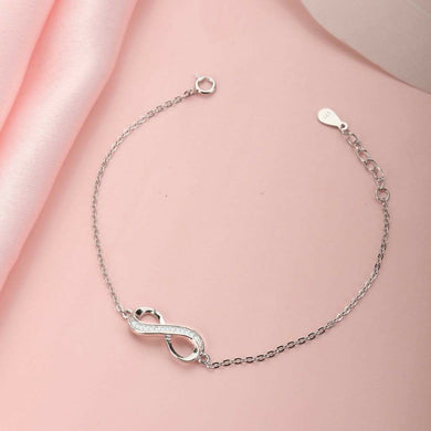 To Infinity and Beyond Silver Bracelet