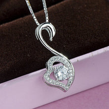 Load image into Gallery viewer, SWOONING SWAN EXQUISITE SILVER PENDANT SET
