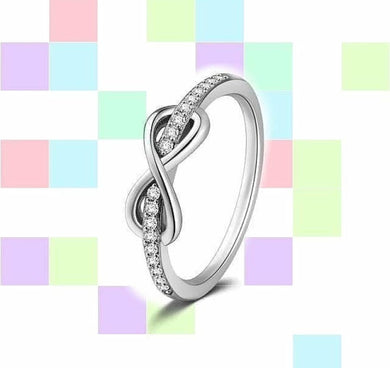Infinite Love Eternity Silver Ring
