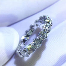 Load image into Gallery viewer, A glittery Diamond Dream silver Ring With Luxury Diamond Ring Set
